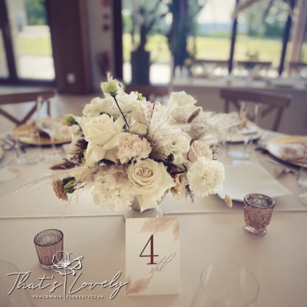 Numerek Minimalist Peony